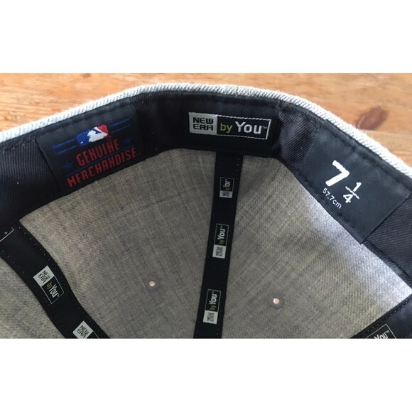 Baltimore Orioles Hat New Era Fitted Blue Gray Camo Cap MLB By You Unique 7 1/4 - Picture 8 of 9